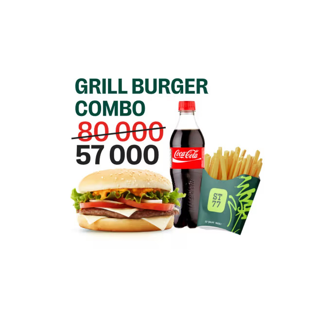 GRILL BURGER COMBO