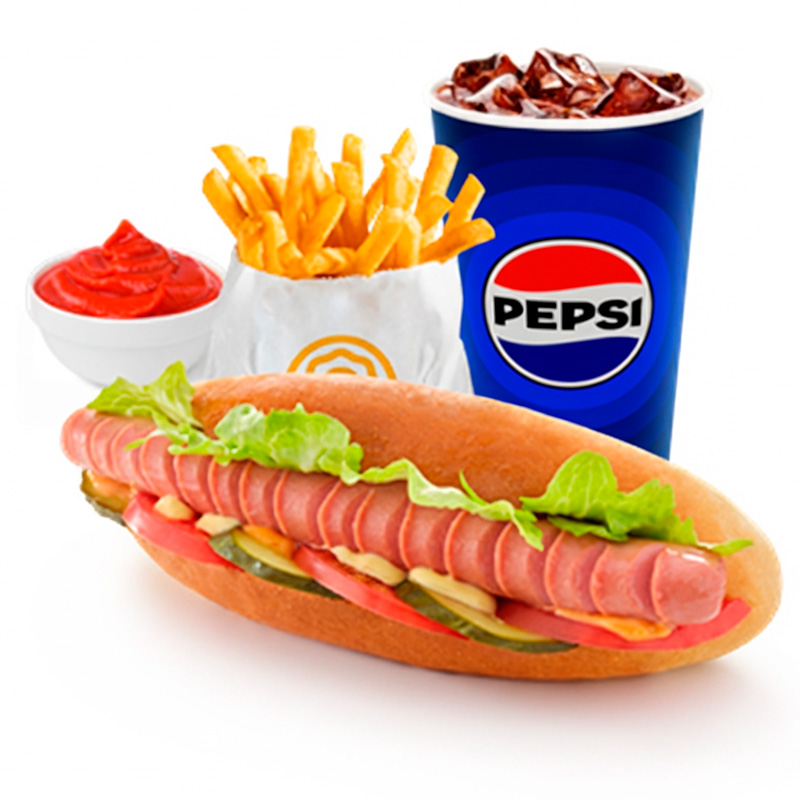 Сет "Pishloqli hot dog'"