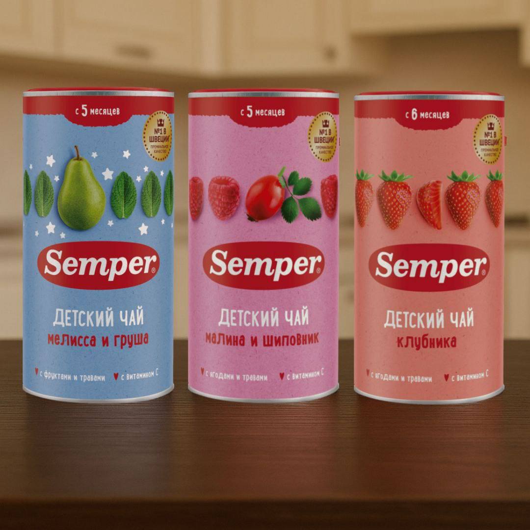 Детские чаи Semper 