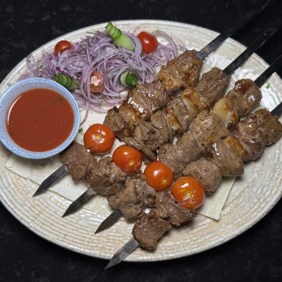 Баранина кусковая 100гр